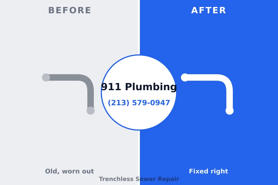 Before and after: plumbing repair Lukachukai, AZ